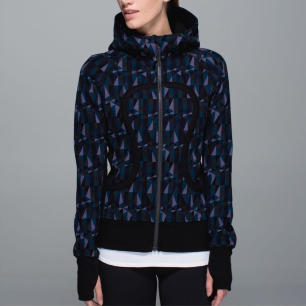 Lululemon Scuba Hoodie II Stained Glass Black 4